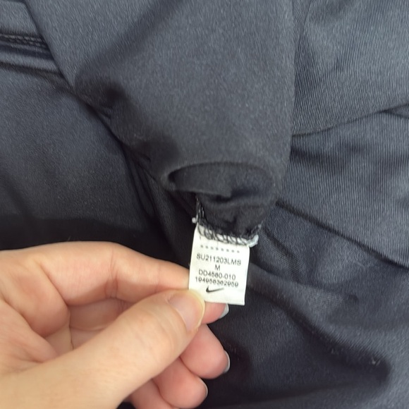 Men’s Nike Trail Black Quarter Zip Dri-Fit Long Sleeve Athletic Jacket. Sz Med - Picture 10 of 14